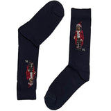 Blue And Red RL Polo Teddy Short Crew Socks