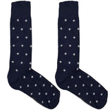 Blue And White Stars Socks