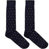 Blue And Yellow Dotted Socks
