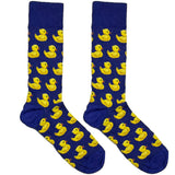 Blue And Yellow Duck Socks