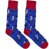 Blue Baseball Socks