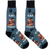 Blue Cat Daddy Socks