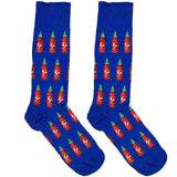 Blue Chilli Bottle Socks