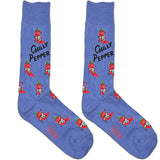 Blue Chilly Pepper Socks