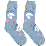 Blue Cinnamoroll Short Crew Socks