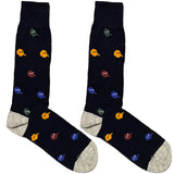 Blue Dad Cap Socks