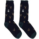 Blue Deer Snow Short Crew Socks