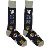 Blue Dog Dad Socks