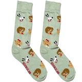 Blue Dog Family Short Crew Socks