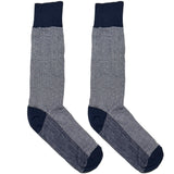 Blue Dotted Abstract Socks