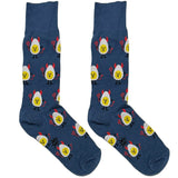 Blue Egg Evil Socks