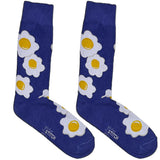 Blue Egg Yolk Socks