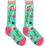 Blue Flamingo Caravan Short Crew Socks