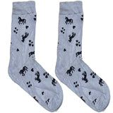 Blue Horse Short Crew Socks