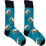 Blue Horse Socks