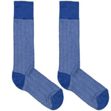 Blue Illusion Pattern Socks
