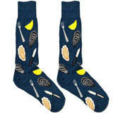 Blue Knife And Stake Socks