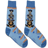 Blue Mickey Mouse Socks