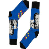 Blue Mister Rogers Neighborhood Socks