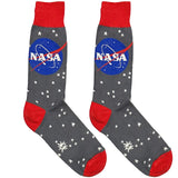 Blue Nasa Socks