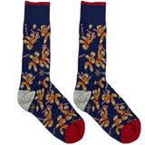 Blue Ninja Cookie Socks