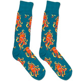 Blue Octupus Socks