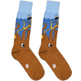 Blue Octupus Socks