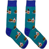Blue Pancakes Socks