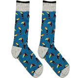 Blue Parrot Socks