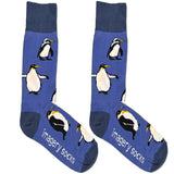 Blue Penguin Socks