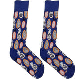 Blue Pine Apple Socks