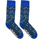 Blue Polkas Socks