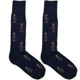 Blue RL Polo Teddy Socks