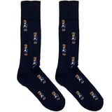 Blue RL Polo Teddy Socks