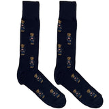 Blue RL Polo Teddy Socks