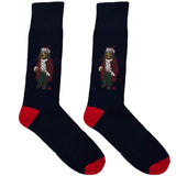 Blue RL Polo Winter Suit Socks
