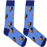 Blue Roaster Socks