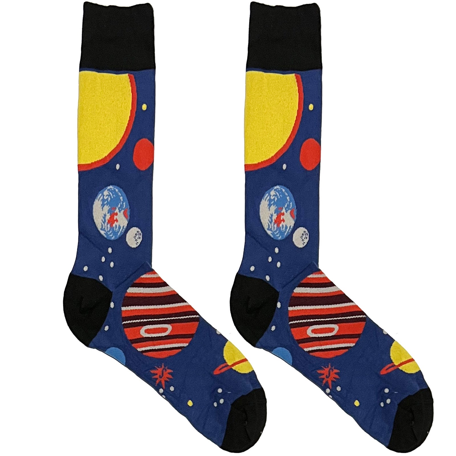 Blue Solar System Socks