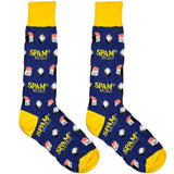Blue Spam Sushi Socks