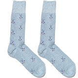 Blue Stick And Ball Socks