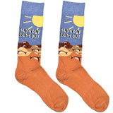 Blue Suns Out Socks
