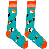 Blue Sushi Love Socks