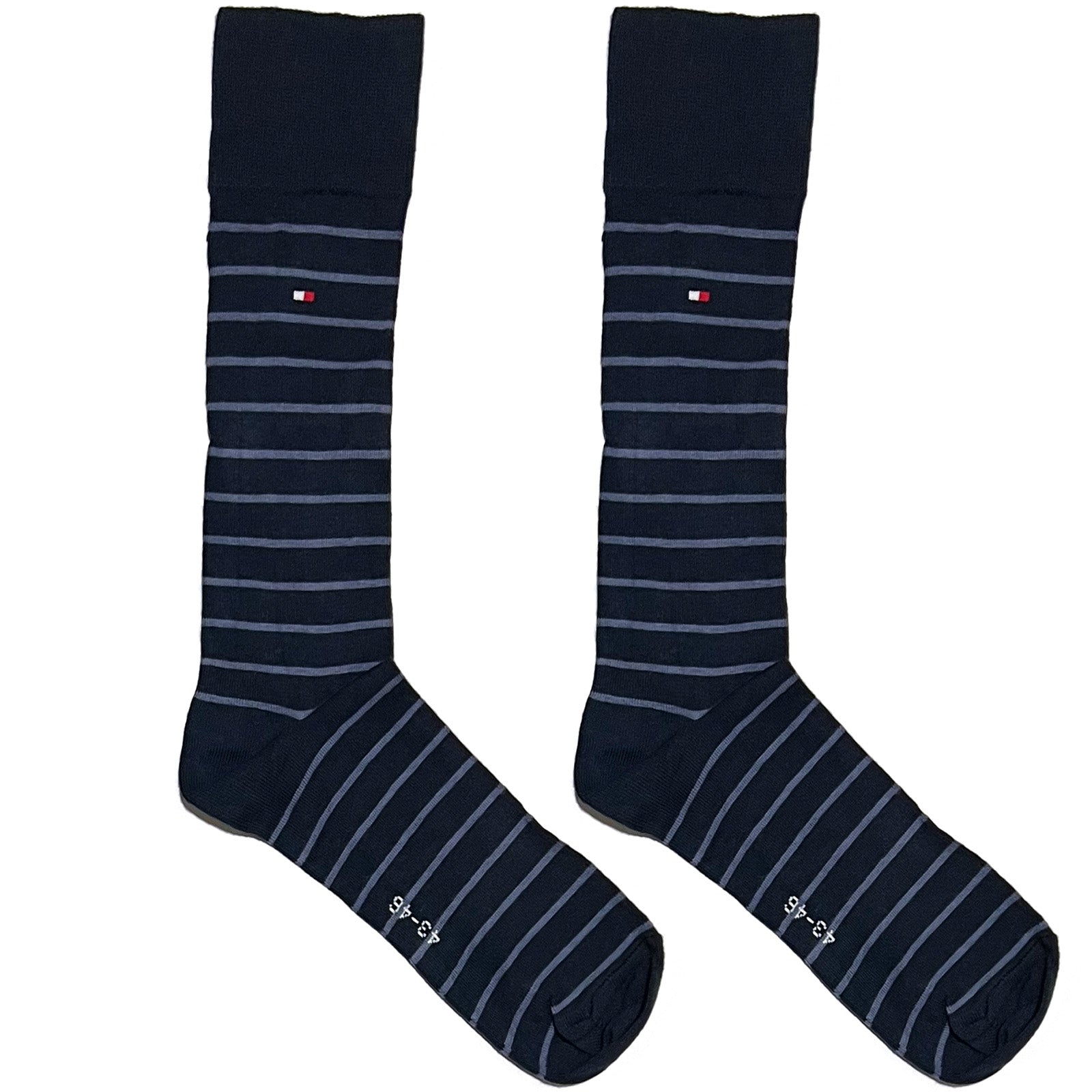 Blue TH Stripes Socks