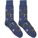 Blue Taco Glass Socks