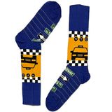 Blue Taxi Socks