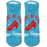 Blue Theres No Plan Ankle Socks