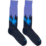 Blue Trees Socks