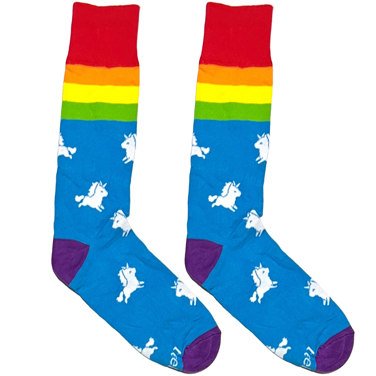 Blue Unicorn Socks