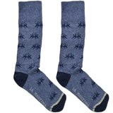 Blue Warrior Socks