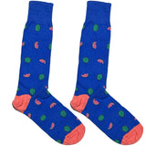 Blue Water Melon Socks